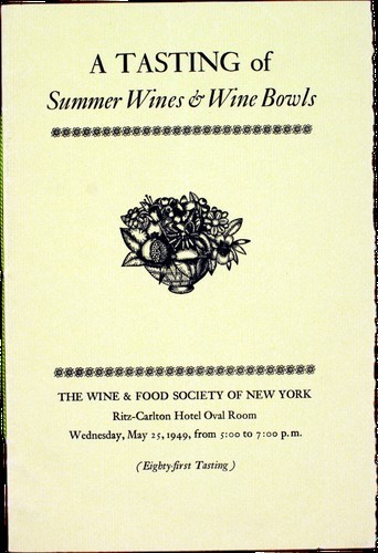 A Tasting of Summer Wines & Wine Bowls