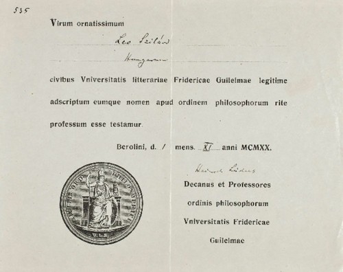 Miscellaneous documents - 1920