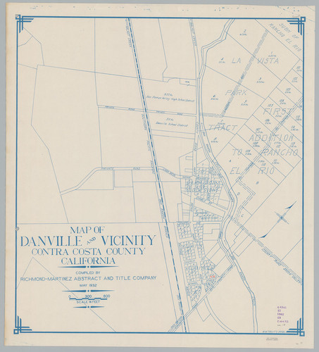 Danville and Vicinity, Contra Costa County, Calif