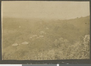 Settlement on Tumutumu hill, Tumutumu, Kenya, ca.1920