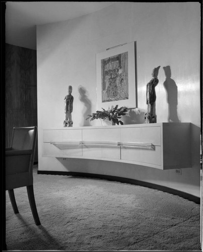 Keating, Arthur, residence. Dining room and Furniture