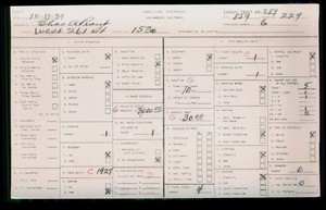 WPA household census for 1530 W 261ST ST, Los Angeles County