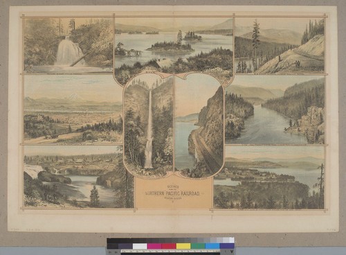 Scenes along the Northern Pacific Railroad, Western Division