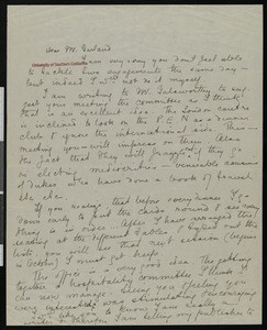 Catherine Amy Dawson Scott, letter