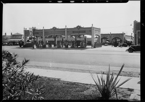 Muller service station, Firestone Tire & Rubber Co., Southern California, 1931