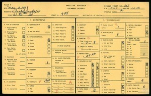 WPA household census for 944 W 80TH ST, Los Angeles County