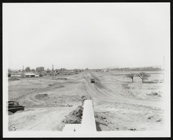 Highway 101 under construction through Petaluma