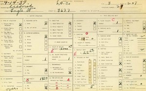 WPA household census for 3677 EAGLE