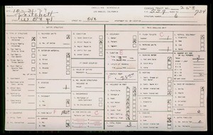 WPA household census for 842 W 58TH PL, Los Angeles County
