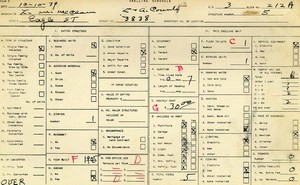 WPA household census for 3838 EAGLE
