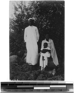 Abel, his wife and their son Zacharias, Unyamwezi, Tanzania