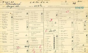 WPA household census for 1109 S GAGE