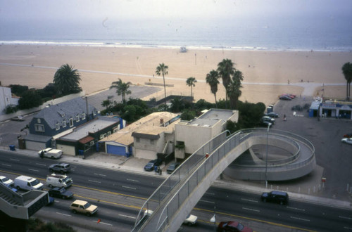 Pedestrian crossing, Pacific Coast Highway, Santa Monica