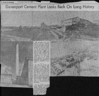 Davenport Cement Plant Looks Back On Long History