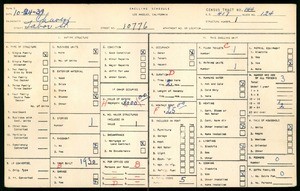 WPA household census for 10776 TABOR STREET, Los Angeles County