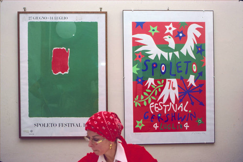 Spoleto festival posters