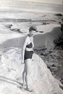 Dorothy Siu at the beach