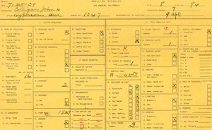 WPA household census for 1047 HYPERION, Los Angeles