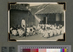 Dinner Time, Bhandara, India, ca.1937