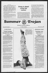 Summer Trojan, Vol. 74, No. 2, June 16, 1978