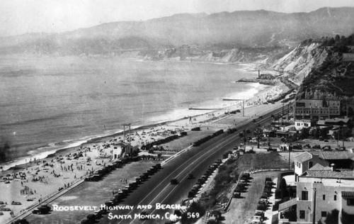 Roosevelt Highway and beach