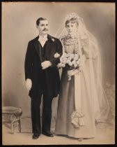 Anna and Mateo J. Pasetta wedding portrait