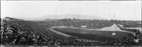 Rose Bowl Game, Penn State University and University of Southern California, Rose Bowl Stadium, Pasadena. January 1, 1923