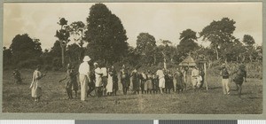 Needle and thread race, Chogoria, Kenya, October 1924