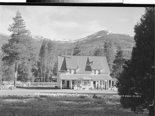 St. Bernard Lodge, P.O. Mill Creek, California