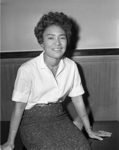 Mrs. Lazman Yancy, Los Angeles, 1962
