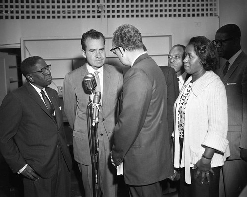 Richard Nixon, Los Angeles, 1962