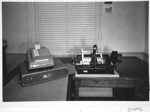 A measuring machine and a clary recorder