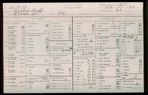 WPA household census for 541 W 99TH ST, Los Angeles County