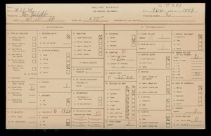 WPA household census for 675 W 15TH ST, Los Angeles County