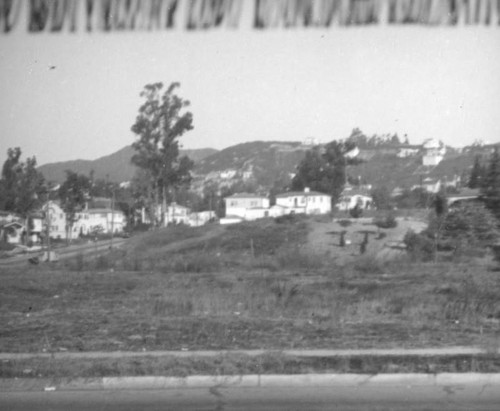 Los Feliz Hills from St. George Street