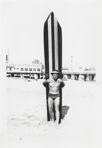 Lloyd Ragon at Cowell Beach