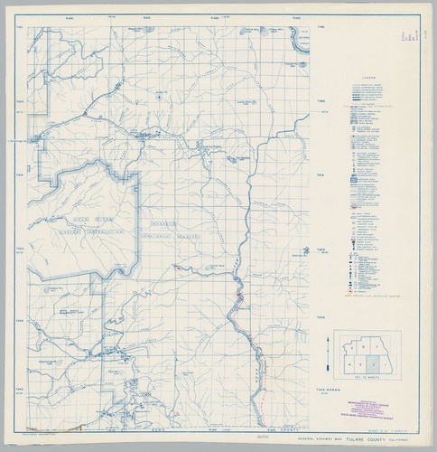 General Highway Map, Tulare County, Calif. Sheet 2