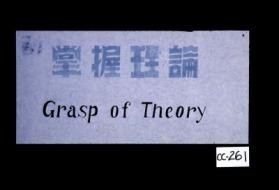 Grasp of theory