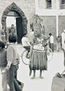 Religion er en integreret del af hverdagen. Nepal 1986