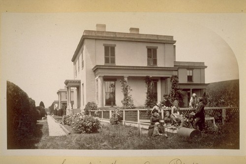 Capt. M.'s House. Army Point. 1883. [Benicia.]