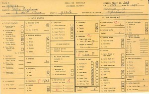 WPA household census for 912 E 43RD, Los Angeles