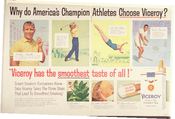 Why do America's Champion Athletes Choose Viceroy? "Viceroy has the Smoothest taste of all!"