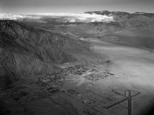 Palm Springs and vicinity, looking northwest