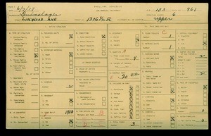WPA household census for 1306 1/2 LINWOOD AVENUE, Los Angeles