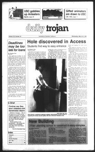 Daily Trojan, Vol. 111, No. 52, March 28, 1990
