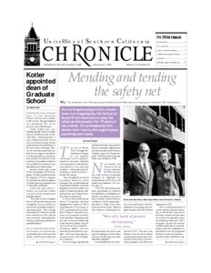 USC chronicle, vol. 15, no. 20 (1996 Feb. 12)