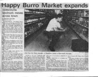 Happy Burro Market expands