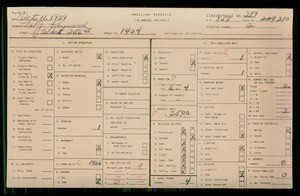 WPA household census for 1424 W 256TH ST, Los Angeles County