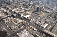 1981 - Aerial View of Downtown Burbank