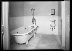 Plumbing at County Hospital, Howe Bros., Los Angeles, CA, 1932